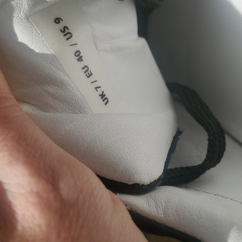 Saint + Sofia Hampsted Sneaker Croc Leather Sneakers - Picture 5 of 10